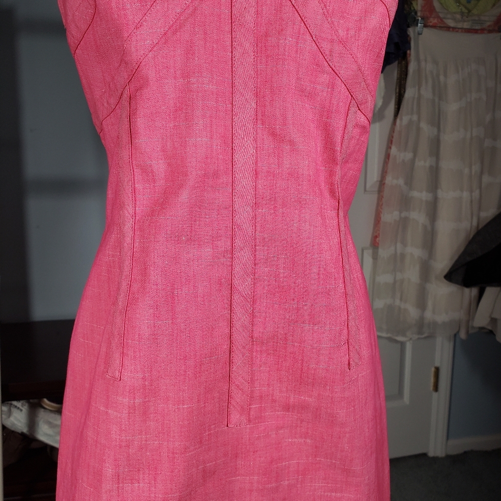 Etcetera Structured Bodycon Sheath Sleevless Scop… - image 5